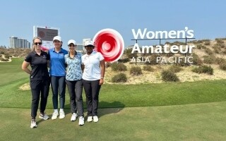 Start of the 7th Asia-Pacific Women's Golf Championship